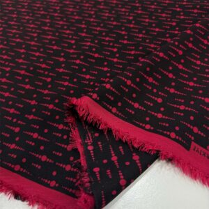 Desenli Belmando Viskon Kumaş