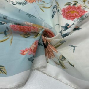 Desenli Şifon Kumaş