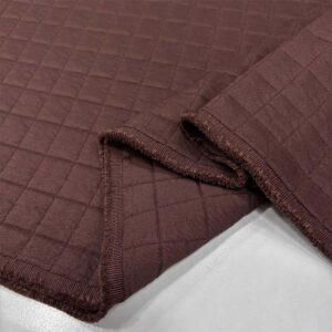 İnce Kapitone Kumaş Kahverengi