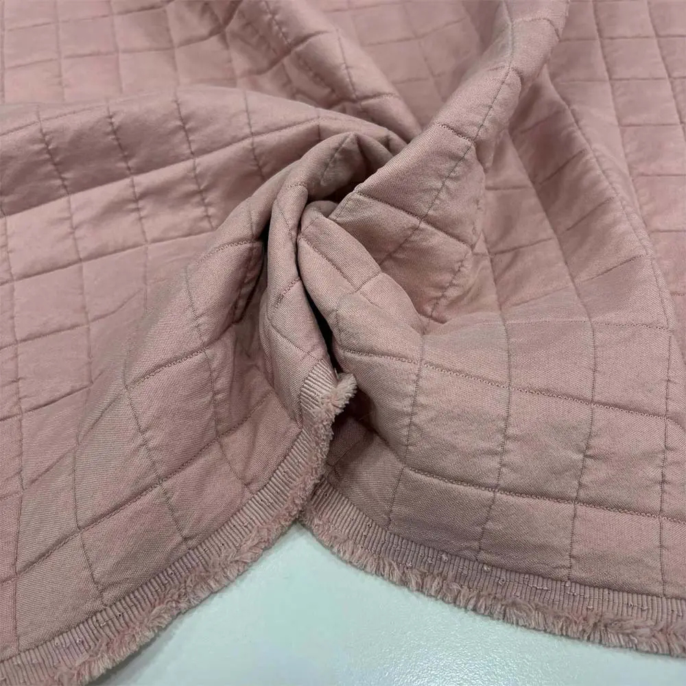 İnce Kapitone Kumaş Pudra