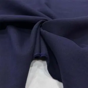 Taşlanmış Keten Kumaş Lacivert