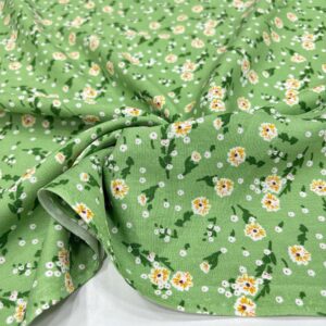 Desenli Viskon Kumaş