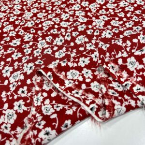 Desenli Viskon Kumaş Desenli Viskon Kumaş