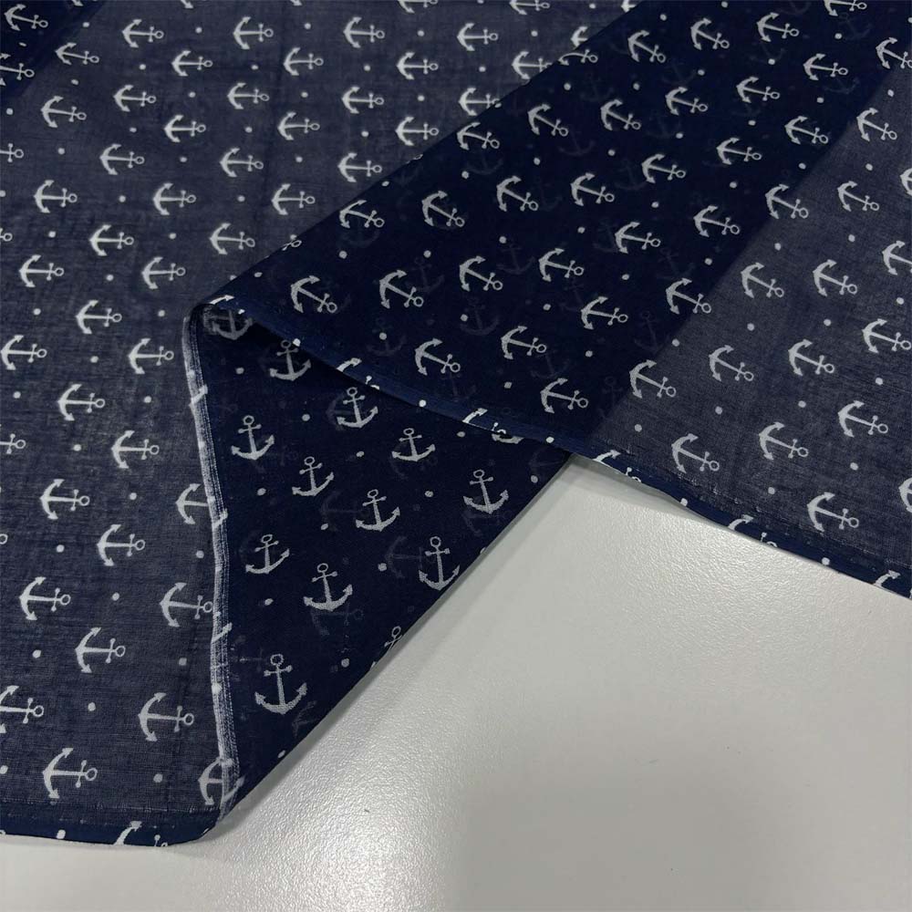 Çapa Desenli Tülbent Kumaş Çapa Desenli Tülbent Kumaş