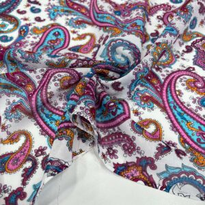 Desenli Tülbent Kumaş