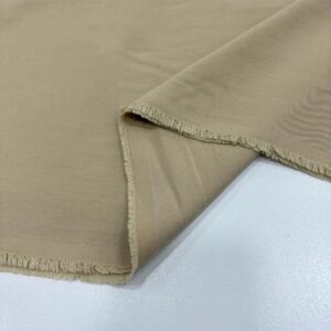 Taşlanmış Keten Kumaş Bej