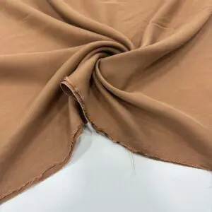 Taşlanmış Keten Kumaş Karamel