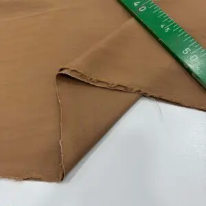 Taşlanmış Keten Kumaş Karamel