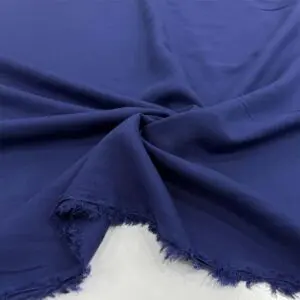 Belmando Viskon Kumaş Koyu İndigo