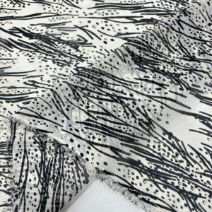 Desenli Şifon Kumaş