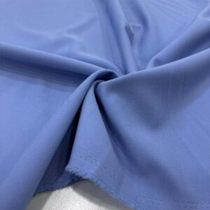 Dökümlü Gabardin Kumaş Bebe Mavisi