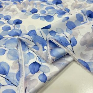 İpek Desenli Saten Kumaş