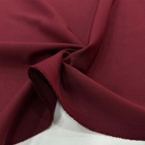 Kalın Dökümlü Gabardin Kumaş Bordo