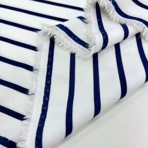 Çizgili Viskon Kumaş Çizgili Viskon Kumaş