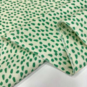 Desenli Pamuk Vual Kumaş