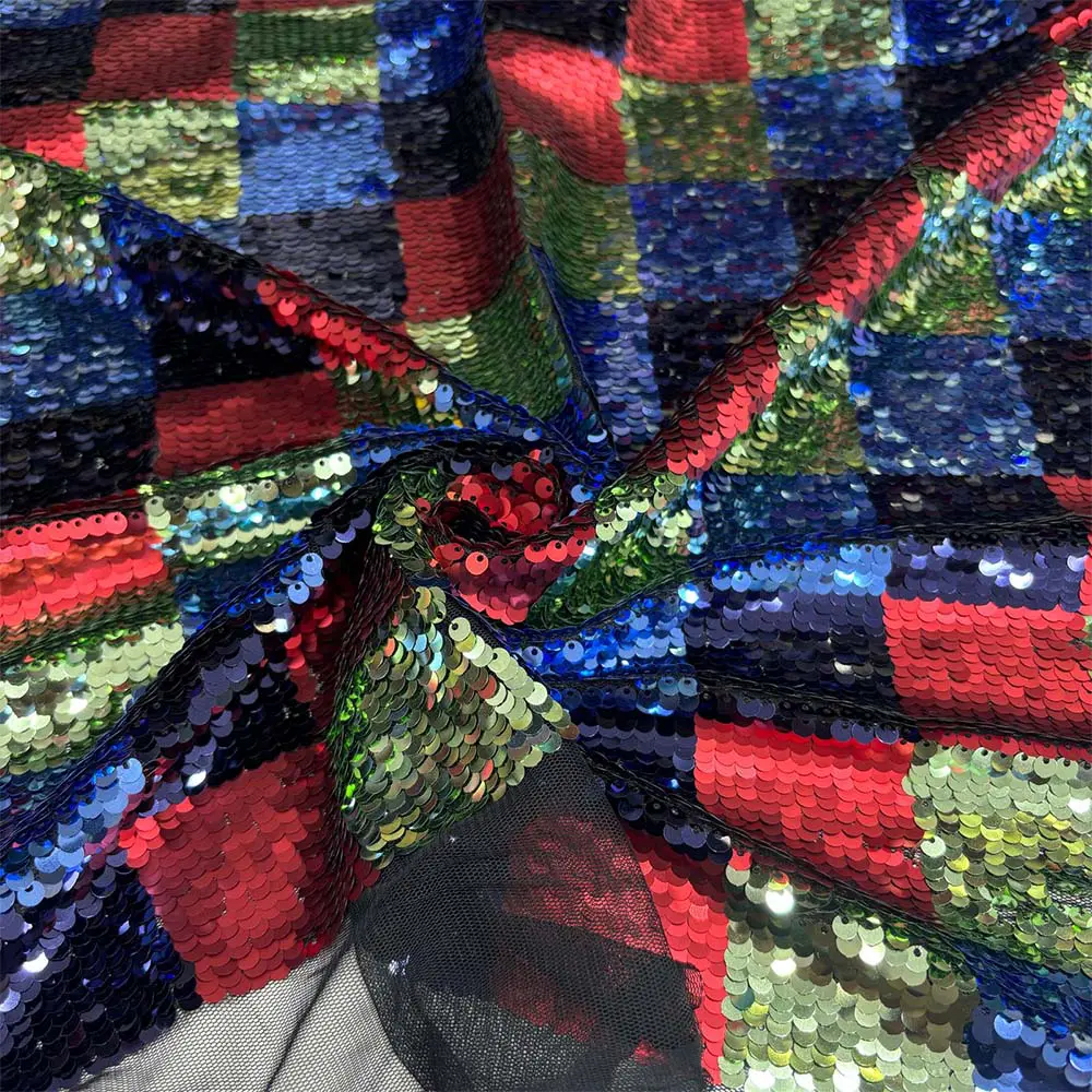 Desenli Payet Kumaş