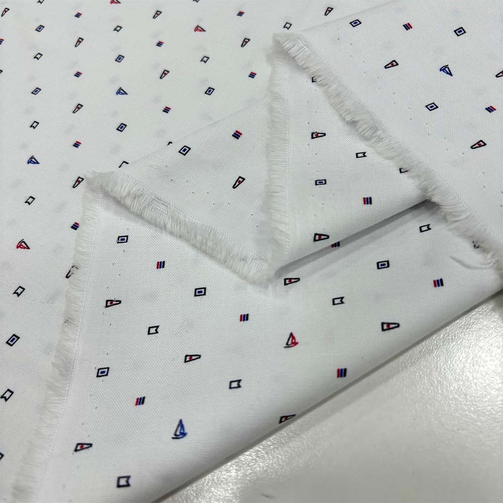 Desenli Poplin Kumaş Desenli Poplin Kumaş