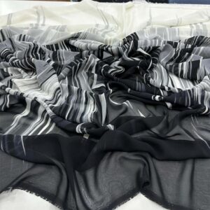 Desenli Şifon Kumaş