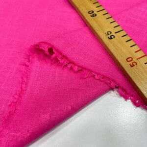 Pamuk Keten Kumaş Pembe