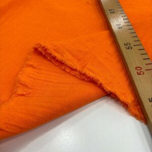 Pamuk Keten Kumaş Turuncu