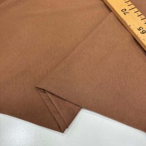 Pamuk Penye Kumaş Açık Kahve