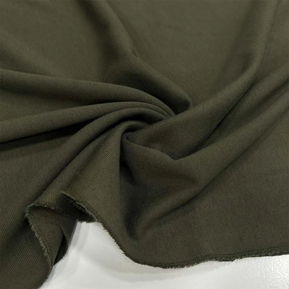 Çelik Penye Kumaş Koyu Haki Yeşil