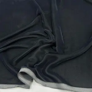 İpek Kadife Kumaş Gri