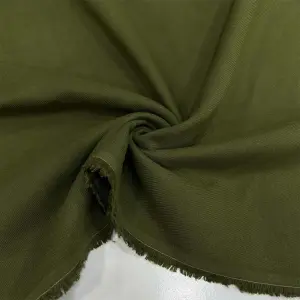 Çift En Desenli Divitin Pazen Kumaş Haki Yeşil