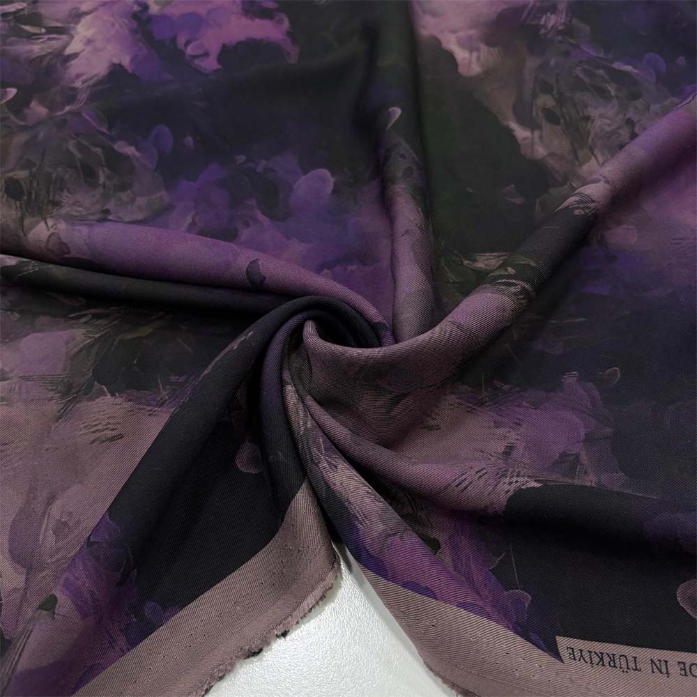 Desenli Belmando Viskon Kumaş Desenli Belmando Viskon Kumaş