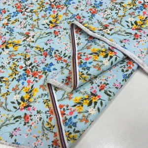 Desenli Fitilli Kadife Kumaş