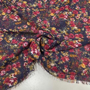 Desenli Şifon Kumaş