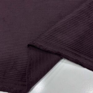 Fitilli Kadife Kumaş Mürdüm