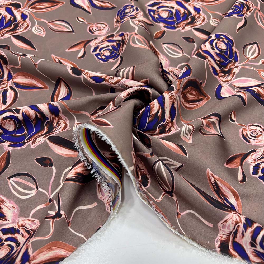 İpek Desenli Saten Kumaş İpek Desenli Saten Kumaş