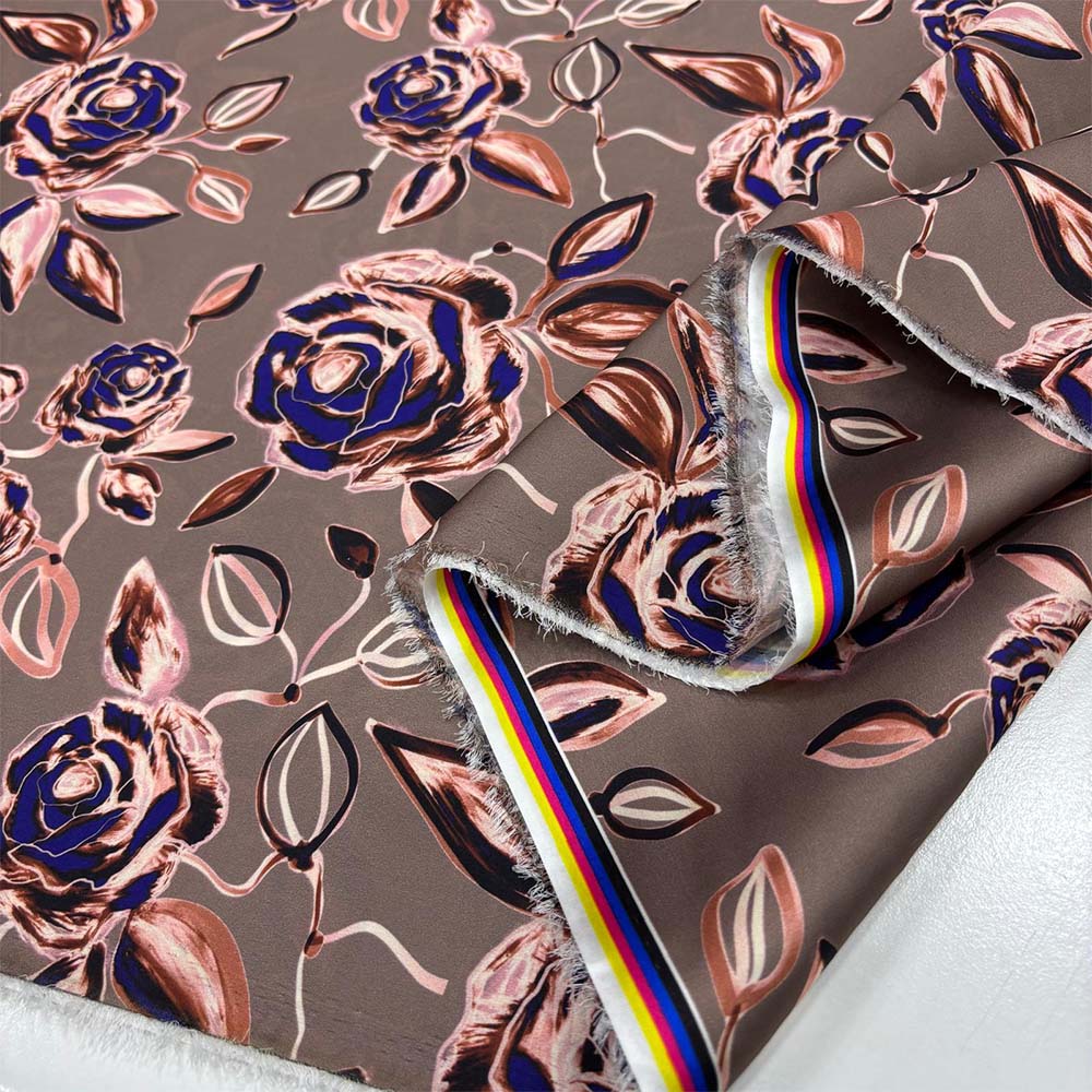 İpek Desenli Saten Kumaş İpek Desenli Saten Kumaş