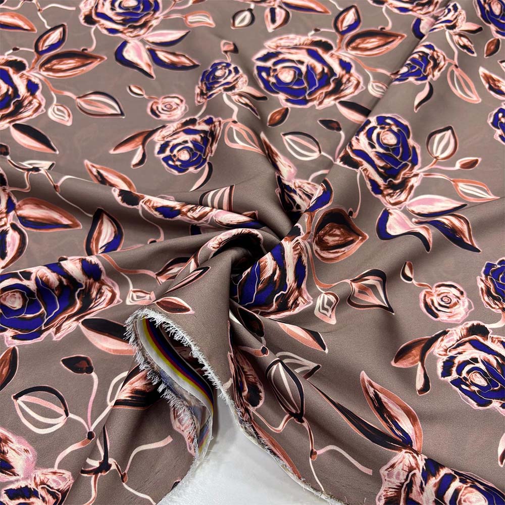 İpek Desenli Saten Kumaş İpek Desenli Saten Kumaş