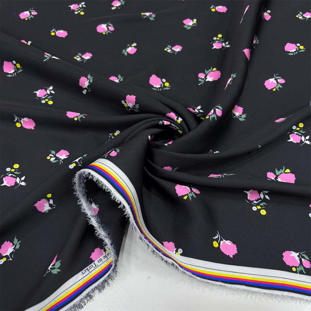 İpek Desenli Saten Kumaş İpek Desenli Saten Kumaş