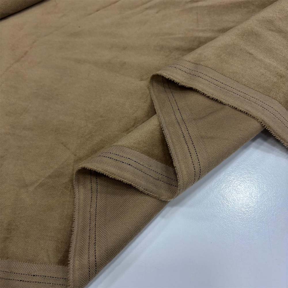 Cotton Kadife Kumaş Camel Cotton Kadife Kumaş Camel