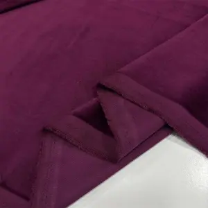 Cotton Kadife Kumaş Vişne Çürüğü