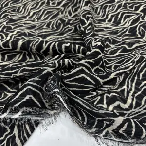 Desenli Şifon Kumaş