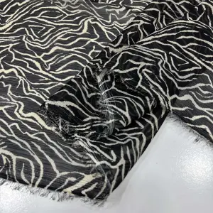 Desenli Şifon Kumaş