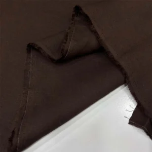 Ham Keten Kumaş Kahverengi