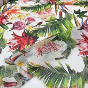 Desenli Şifon Kumaş