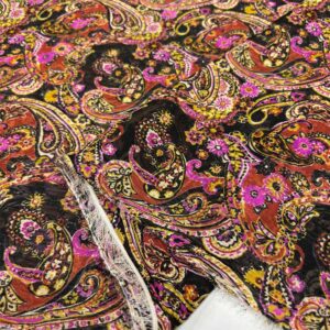 Desenli Şifon Kumaş