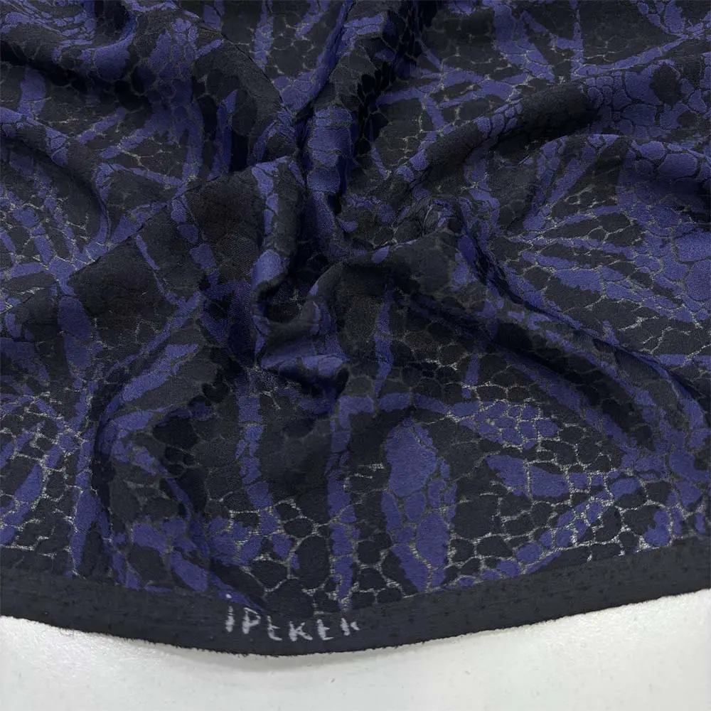 İpeker Yakma Jakar Kumaş