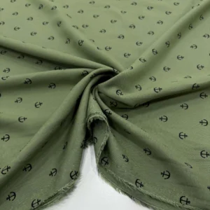 Desenli Viskon Kumaş