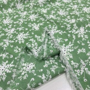 Desenli Viskon Kumaş