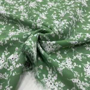 Desenli Viskon Kumaş