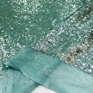 Payet Kumaş Çimen Su Yeşili