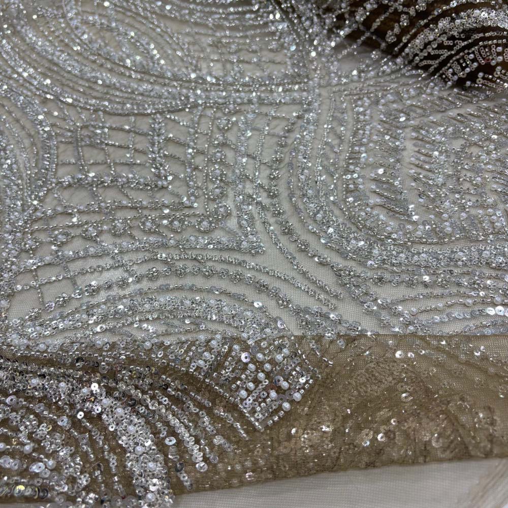 Taşlı Dantel Kumaş Taşlı Dantel Kumaş