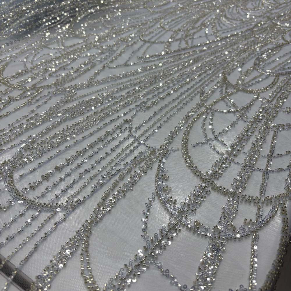 Taşlı Dantel Kumaş Açık Yeşil Taşlı Dantel Kumaş Açık Yeşil